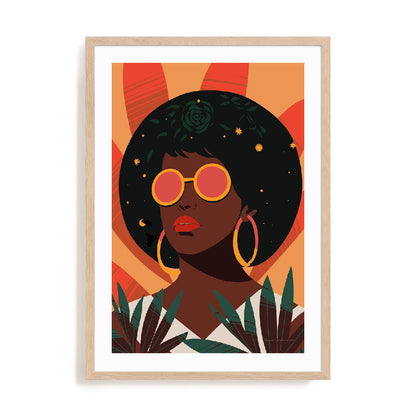 Boho Woman II Wall Art