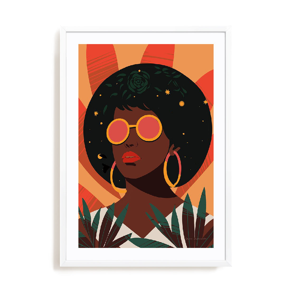 Boho Woman II Wall Art