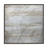 Beige Abstract II Art in Stretched Canvas, Framed Print Under Glass, and Gallery Wrapped Shadow Box Canvas