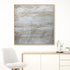 Beige Abstract II Art in Stretched Canvas, Framed Print Under Glass, and Gallery Wrapped Shadow Box Canvas