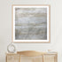 Beige Abstract II Art in Stretched Canvas, Framed Print Under Glass, and Gallery Wrapped Shadow Box Canvas