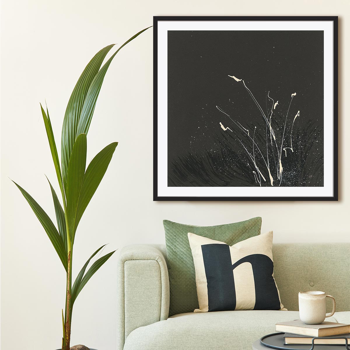 Dusting I Framed Wall Art for Living Room, Bedroom, Hallways and Kitchen Spaces