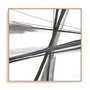 Ink and Pastel III Framed Wall Art for Living Room, Bedroom, Hallways and Kitchen Spaces