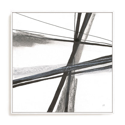 Ink and Pastel III Framed Wall Art for Living Room, Bedroom, Hallways and Kitchen Spaces