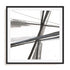 Ink and Pastel III Framed Wall Art for Living Room, Bedroom, Hallways and Kitchen Spaces