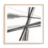 Ink and Pastel III Framed Wall Art for Living Room, Bedroom, Hallways and Kitchen Spaces