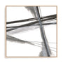 Ink and Pastel IV Framed Wall Art for Living Room, Bedroom, Hallways and Kitchen Spaces