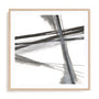 Ink and Pastel IV Framed Wall Art for Living Room, Bedroom, Hallways and Kitchen Spaces