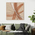 Gold in Opposition II Framed Wall Art for Living Room, Bedroom, Hallways and Kitchen Spaces