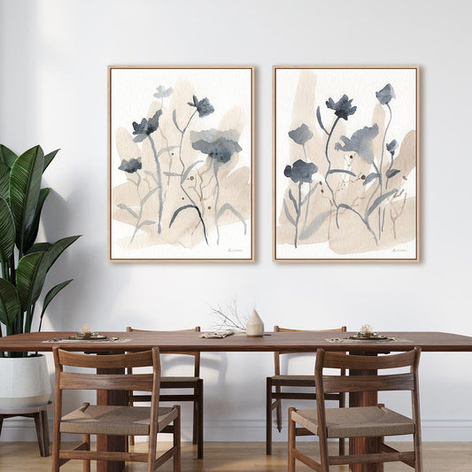 April Mood I and II Wall Art