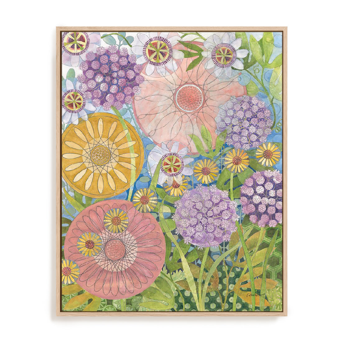 Whimsical Garden III Wall Art