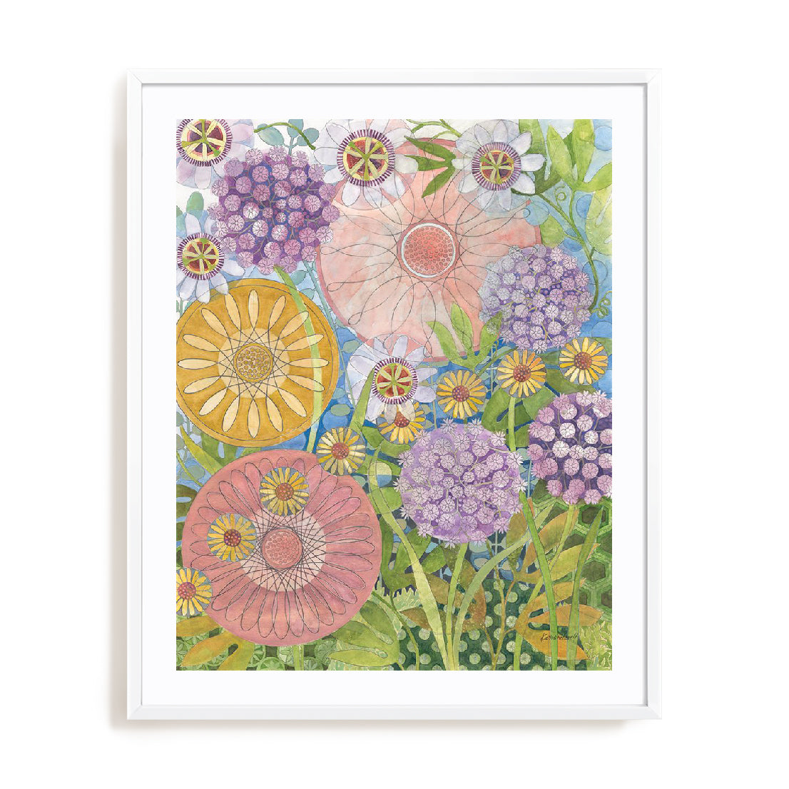 Whimsical Garden III Wall Art