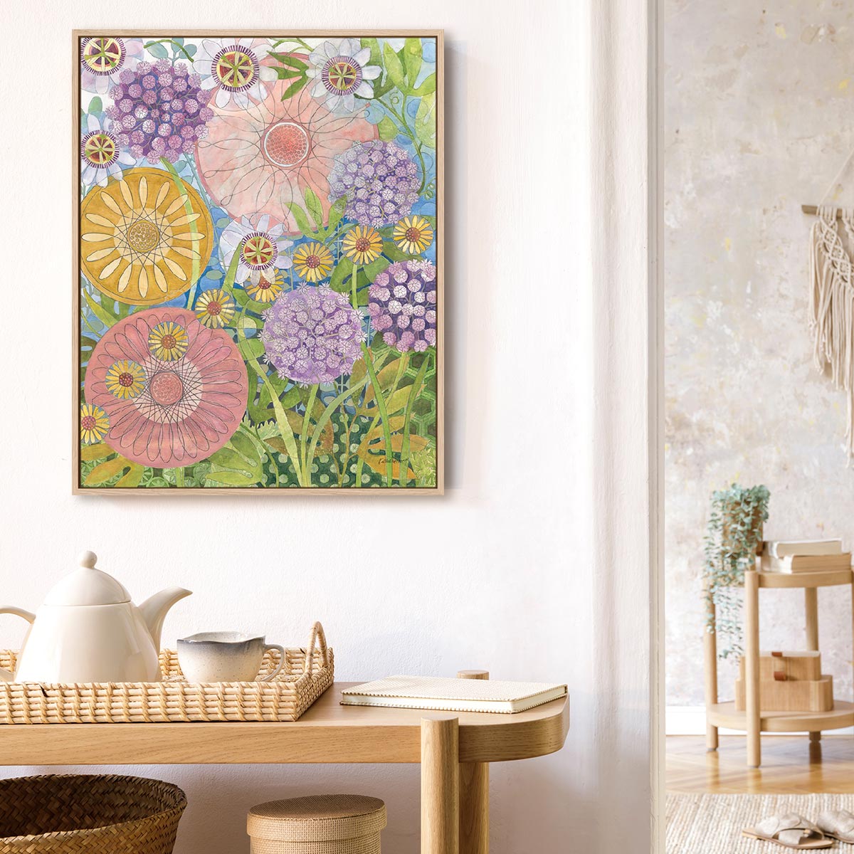 Whimsical Garden III Wall Art