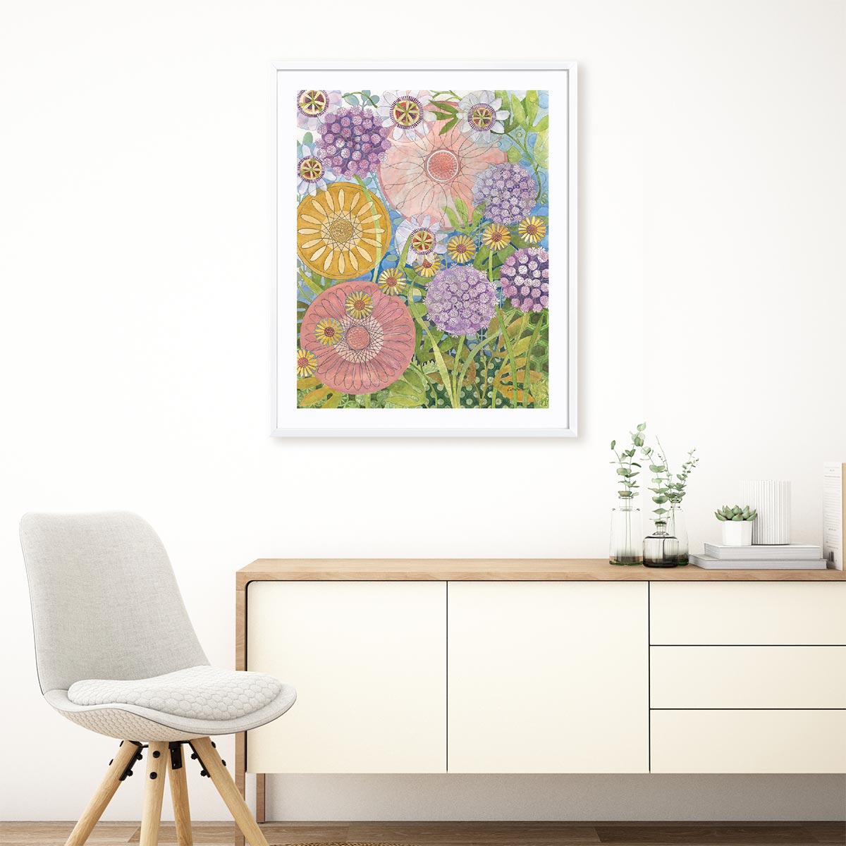 Whimsical Garden III Wall Art