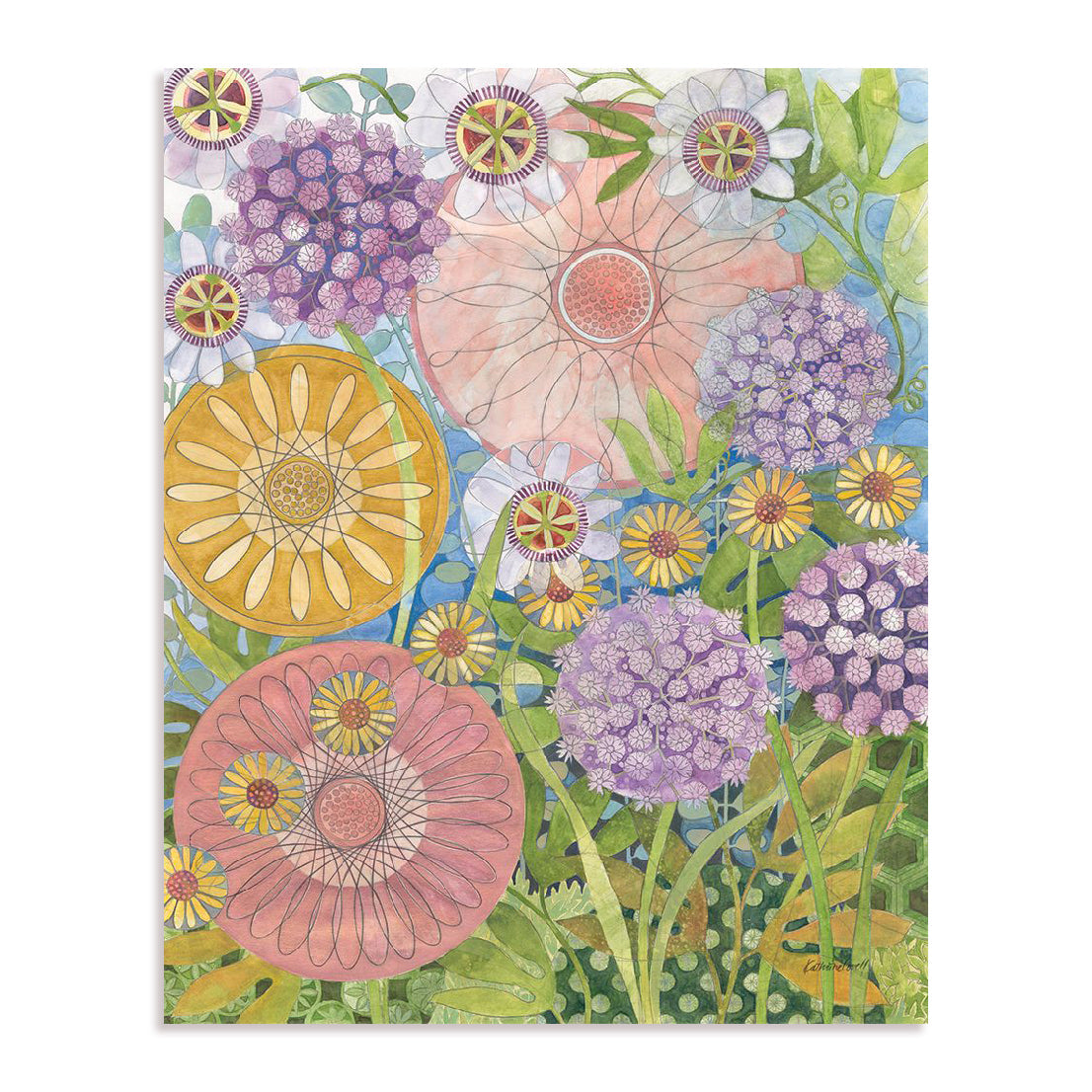 Whimsical Garden III Wall Art