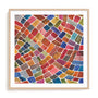 Winding Path II Framed Wall Art for Living Room, Bedroom, Hallways and Kitchen Spaces