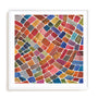 Winding Path II Framed Wall Art for Living Room, Bedroom, Hallways and Kitchen Spaces