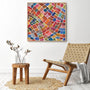 Winding Path II Framed Wall Art for Living Room, Bedroom, Hallways and Kitchen Spaces