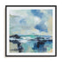 Coastal Blues I Framed Wall Art for Living Room, Bedroom, Hallways and Kitchen Spaces