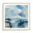 Coastal Blues I Framed Wall Art for Living Room, Bedroom, Hallways and Kitchen Spaces