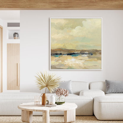 Warm Day Framed Wall Art for Living Room, Bedroom, Hallways and Kitchen Spaces