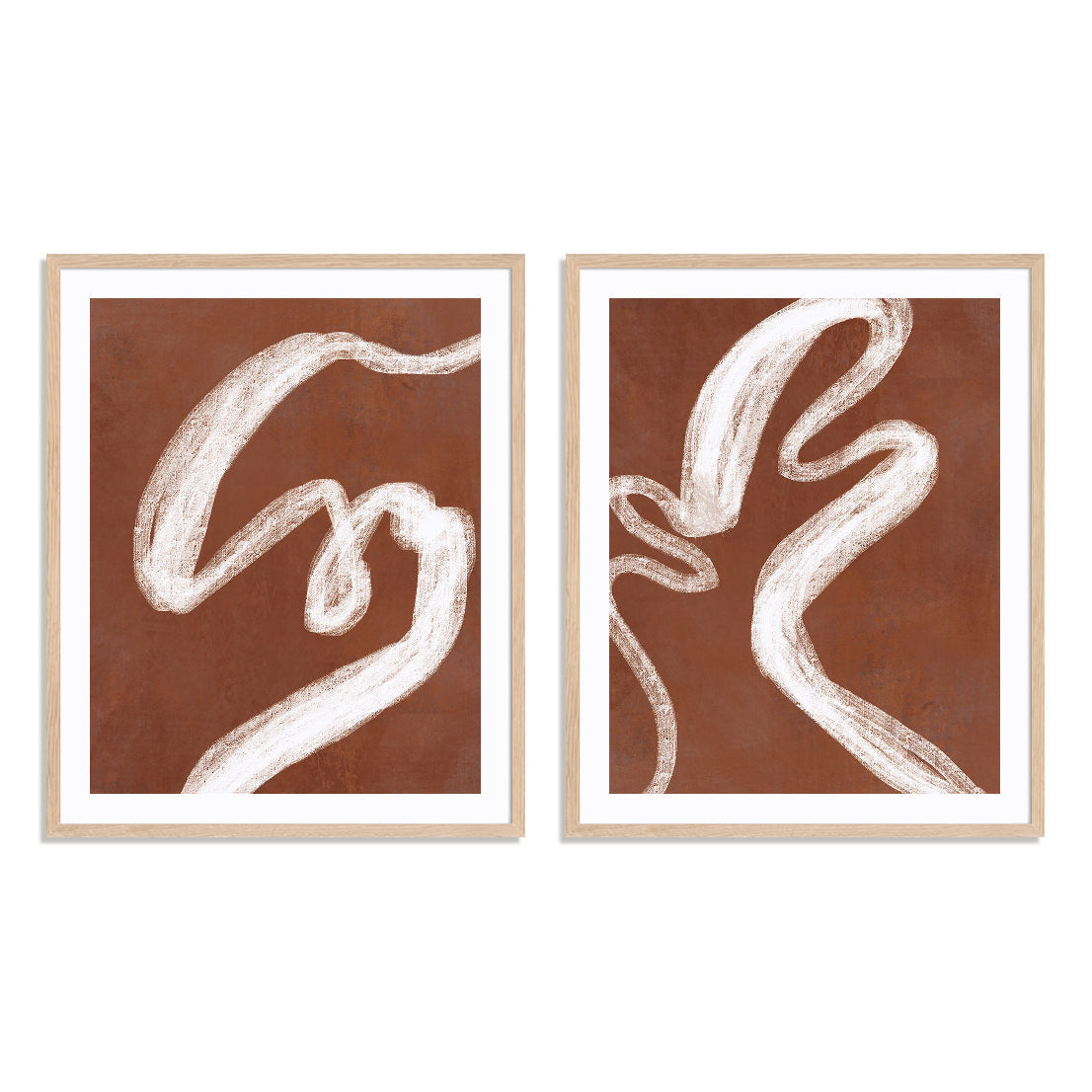 Phantom Thread I and II Wall Art