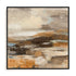 Cinnamon Shore II Framed Wall Art for Living Room, Bedroom, Hallways and Kitchen Spaces