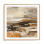 Cinnamon Shore II Framed Wall Art for Living Room, Bedroom, Hallways and Kitchen Spaces