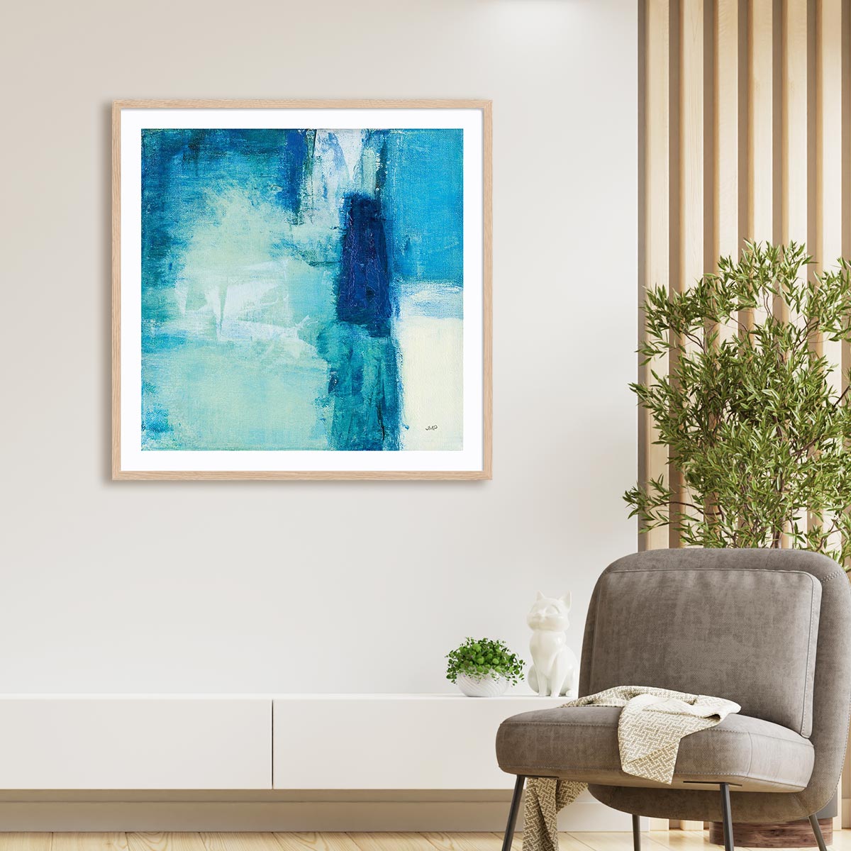 Rhapsody II Framed Wall Art for Living Room, Bedroom, Hallways and Kitchen Spaces