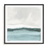 Tranquil Silver Sea II Framed Wall Art for Living Room, Bedroom, Hallways and Kitchen Spaces