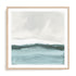 Tranquil Silver Sea II Framed Wall Art for Living Room, Bedroom, Hallways and Kitchen Spaces
