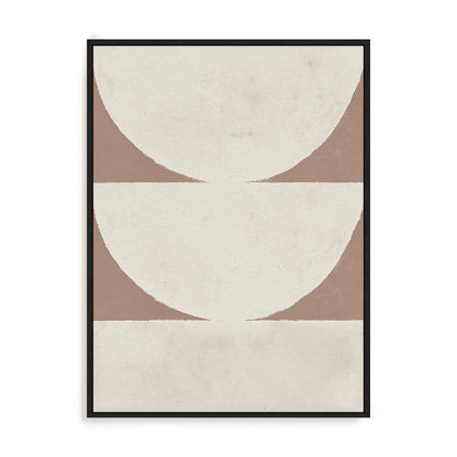 Elegant Balance I Brown Wall Art