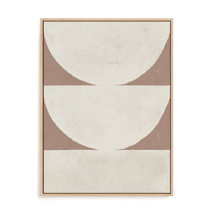 Elegant Balance I Brown Wall Art