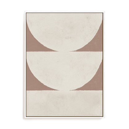 Elegant Balance I Brown Wall Art