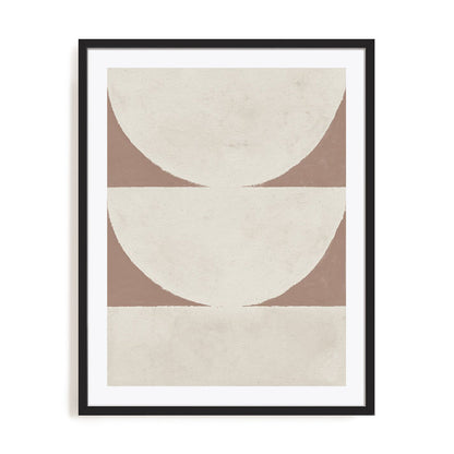 Elegant Balance I Brown Wall Art