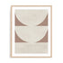 Elegant Balance I Brown Wall Art