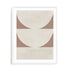 Elegant Balance I Brown Wall Art