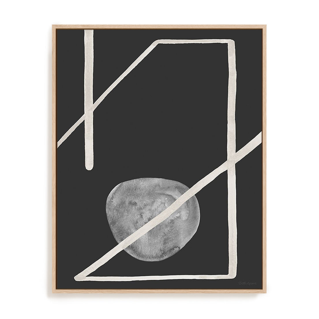 Free Form II Dark Wall Art