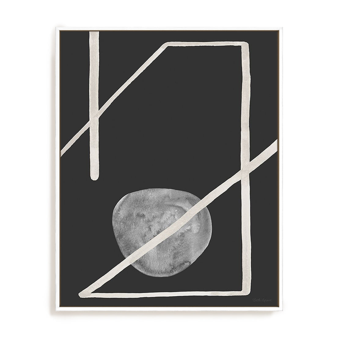 Free Form II Dark Wall Art