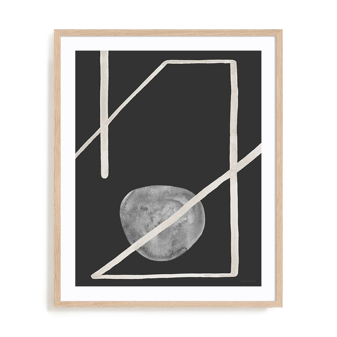 Free Form II Dark Wall Art