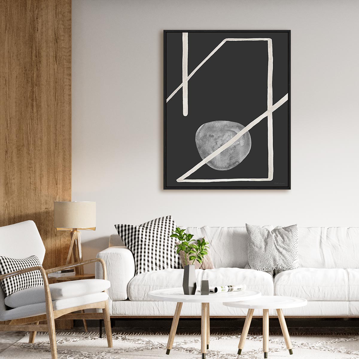 Free Form II Dark Wall Art