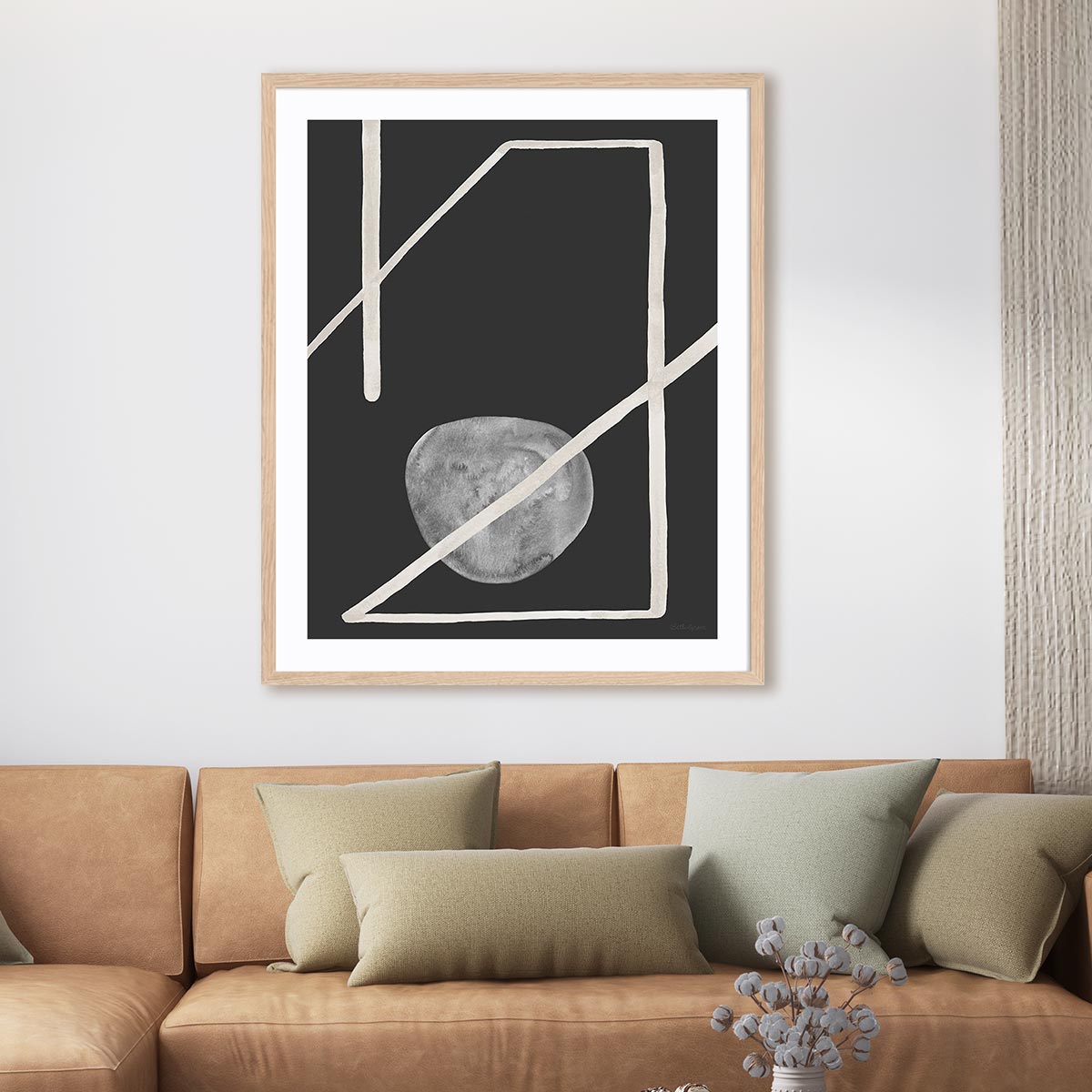 Free Form II Dark Wall Art