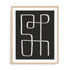Abstract Squiggle II Dark Wall Art