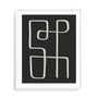 Abstract Squiggle II Dark Wall Art