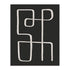 Abstract Squiggle II Dark Wall Art