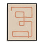 Abstract Squiggle III Desert Wall Art