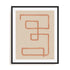 Abstract Squiggle III Desert Wall Art