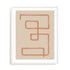 Abstract Squiggle III Desert Wall Art