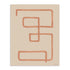 Abstract Squiggle III Desert Wall Art