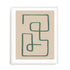 Abstract Squiggle IV Desert Wall Art